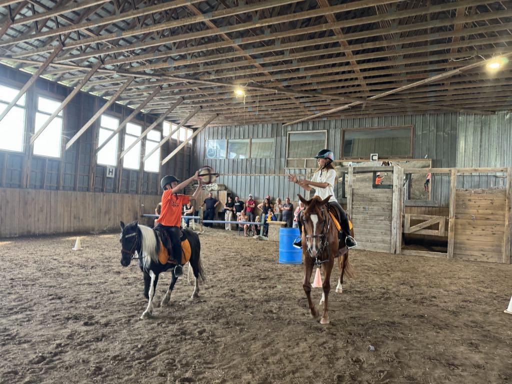 Jeux équestres et habiletés
