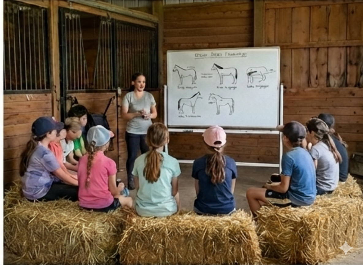 Jeux équestres et habiletés